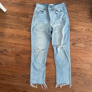 Madewell High-Rise Slim Boyjean